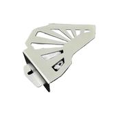 Cubierta Cadena Protector Cadena Aluminio Para Piñón Delantero Motocicleta Para CRF300L Para Rally 2019 2020 2021 2022 2023(Plata)