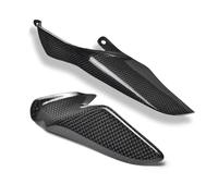 Cubierta Cadena Protectores Cadena Superior E Inferior Fibra Carbono Motocicletas Para Ducati Para Streetfighter/Para Panigale V2 1199 1299(Upper Lower Gloss)