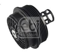 Cubierta, caja filtro de aceite FEBI 183035 para MAZDA 3 (BK) 2.3 2006-2009