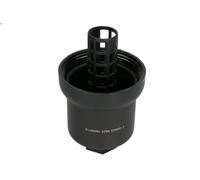 Cubierta, caja filtro de aceite FEBI 49633 para AUDI A3 (8P1) 2 2004-2012