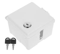 Cubierta caja salida impermeable for exteriores, llave bloqueo resistente | Cubierta caja tomacorriente a prueba agua, llave bloqueo, Protector receptáculo eléctrico resistente intemperie, Patio