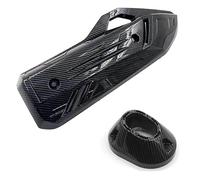 Cubierta Calor Silenciador para Pcx160 Pcx125 ADV160 para VIRIO160 para Click 160 2021-2023 2024 Cubierta Protectora De Puerto Protección Tubo Escape Motocicleta