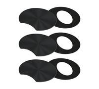 Cubierta Cámara - 2.3cm Protector Lente Cámara | Cubierta PrivacidadCámara Gafas ABS Deslizante Anti Espía Anti Hackeo Webcam para Móvil Portátil 3PCS