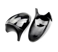 Cubierta Carcasa Espejo Para BMW 3 1 Serie E81 E82 E87 E88 E90 E91 E92 E93 2004-2015 Tapa Espejo Retrovisor De Coche De Fibra De Carbono Carcasas espejo retrovisor(Half black early)