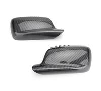 Cubierta Carcasa Espejo para BMW para E46 E65 E66 745i 750i 51167074236 51167074235 Tapa De Cubierta De Espejo Lateral De Carbono Negro Cubierta Retrovisor De(Carbon)