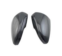Cubierta Carcasa Espejo para Ford para Focus para MK4 2019 2020 Sedán Hatchback ABS Fibra De Carbono Espejo Retrovisor Lateral Cubierta Embellecedora Cubierta Retrovisor