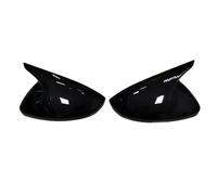 Cubierta Carcasa Espejo Retrovisor Para Peugeot 208 2020-2023 Para Peugeot 308 2014-2020 508 2008 Cubierta Del Espejo Retrovisor Lateral Tapa Del Alerón Adhesivo Carcasa Exterior(Gloss Black M Style)