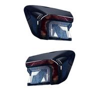 Cubierta carcasa luz trasera Cubierta De Lámpara Trasera Exterior Carcasa Luz Trasera Luces De Freno Automático Pantalla Transparente Compatible Con Ford Para Mondeo 2022 2023(1pair)