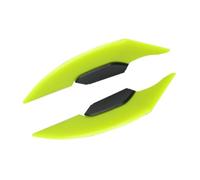 Cubierta carenado Lateral Alerón Delantero De Motocicleta Carenados Laterales Aletas Fibra Carbono ala Viento Fijo para Una Mejor Estabilidad