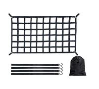 Cubierta Carga Maletero Trasero Estante Cortina Red Carga Para Portaequipajes Techo Alta Resistencia, Correas PVC Para Camionetas, Camionetas, SUV, Furgonetas, Red Control Safetyweb Para Techo(L)