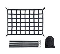 Cubierta Carga Maletero Trasero Estante Cortina Red Carga Para Portaequipajes Techo Alta Resistencia, Correas PVC Para Camionetas, Camionetas, SUV, Furgonetas, Red Control Safetyweb Para Techo(S)