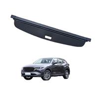Cubierta Carga para Mazda CX-5 Double Curtain 2017-2025, Estante de Paquetes Retráctil Protector Maletero Funda Privacidad Carga Accesorios,Leather