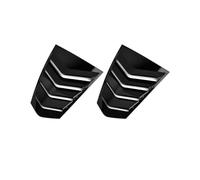 Cubierta ciega de persiana Triangular de Cristal para Ventana Trasera de Coche para BMW Série 3 G28 G20,Accesorios de decoración,B-Glossy Black