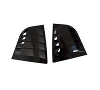 Cubierta ciega de persiana Triangular de Cristal para Ventana Trasera de Coche para Kia Forte K3 2013 2014 2015 2016 2017-2018,Accesorios de decoración,B-Glossy Black
