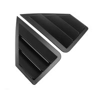 Cubierta ciega de persiana Triangular de Cristal para Ventana Trasera de Coche para Toyota C-HR 2016 2017 2018 2019-2020,Accesorios de decoración,A-Matte Black