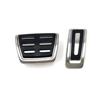 Cubierta Coche Para Skoda Para Rapid Para Octavia 5E 5F Para A7 2012-2021 RHD Car Styling Fuel Brake Dead Pedal Cover Auto Accesorio Pedal Reposapiés Juego(Automatic 2pcs)