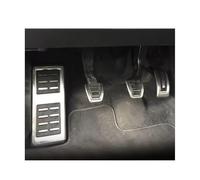 Cubierta Coche Para VW Para Golf 8 MK8 2020 2021 Pedales Coche Acero Inoxidable AT MT Cubierta Protectora Reposapiés Freno Pedal Reposapiés Juego(MT With Rest)