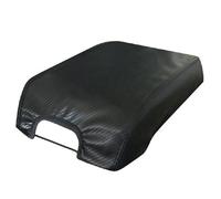 Cubierta Compartimento Reposabrazos Coche Para Ford F150 2015-2020 Cuero Fibra Carbono Embellecedor De Tapa Consola Central(Black Line)