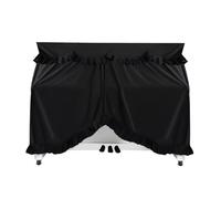 Cubierta completa de terciopelo para piano de 88 teclas, suave y lavable, funda protectora para teclado de piano de 88 teclas, cubierta protectora contra el polvo