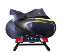 Cubierta Completa VESOLOCK Endurance/Triatlon para Almacenamiento Interior y Transporte - Mantiene los Pisos, Paredes y los carros Libres de Sucio - Se Ajusta al 99% de Las Bicicletas de triatlón