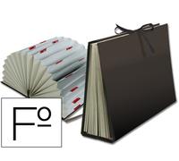 Cubierta con fuelle AZ Black Folio Lined Card
