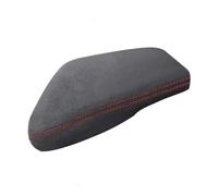 Cubierta Consola Central Cuero Gamuza Coche Con Volante Izquierda Reposabrazos Molduras Decorativas Para BMW X1 F48 2016 2017 2018 2019(Style 4)