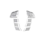 Cubierta Consola Decoración Para Land Para Rover Para Range Para Rover Para Evoque 2012-2018 Tiras Decorativas Para Volante Coche Pegatinas Embellecedoras De Cubierta(Style C-Silver)