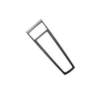 Cubierta Consola Decoración para Macan 2014-2015 2016 2017 2018 2019 Consola Central De Fibra De Carbono Cubierta De Panel De Cambio De Marchas Embellecedor Funda decoración Panel Consola Central(A)