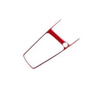 Cubierta Consola Decoración Para Seat Para Leon 2017 2018 2019 LHD RHD Cambio De Marchas De Coche Marco Exterior Panel Embellecedor Accesorios Interiores(Type A For RHD Red)
