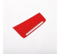 Cubierta Consola Decoración Para TT 2008 2009 2010 2011 2012 2013 2014 LHD Caja Contenedor De Almacenamiento De Coche Cubierta Pegatinas Embellecedoras(Carbon Fiber Red)
