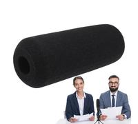 Cubierta cortavientos de espuma para micrófono - A prueba de viento de esponja de 12 cm, revestimiento para micrófono de mano, para grabación de voz y canto en estudio y ordenador de escritorio