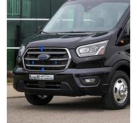Cubierta cromada para parrilla delantera compatible con Transit MK8 [2019+] [4 piezas]