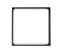 Cubierta Cuadrada a Prueba de Polvo 65 cm for proyector holográfico 3D, Ventilador 60, Cubierta Protectora aleación Aluminio for LED, Caja presentación Comercial Segura para Halloween, Navidad