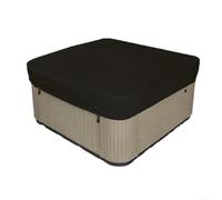 Cubierta cuadrada impermeable para bañera, resistente al viento, a prueba de polvo, con material Oxford 190T, para piscinas, parrillas, muebles de exterior (190T 215 x 215 x 30)