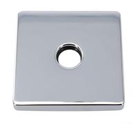 Cubierta cuadrada para brazo de ducha de 3.5 pulgadas en acero inoxidable SUS304 con acabado cromado uniforme para una integración perfecta en accesorios de baño modernos (galvanizado)