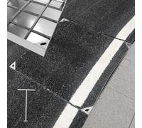 Cubierta de acceso para tanque séptico comercial con base y elevador, tapa de alcantarillado de acero inoxidable galvanizado para drenaje de agua de lluvia y soluciones de gestión de residuos