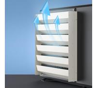 Cubierta de acero galvanizada de la unidad de CA del deflector del aire acondicionado,Cubierta de guía de viento deflectora de soplado antidirecto,Defensor del condensador del compresor de CA