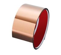 Cubierta de acero inoxidable para zócalo, Placa de protección autoadhesiva de acero inoxidable, rollo de 6-10 cm x 5 m, for puerta de pared y armario, multicolor(Brush Rose Gold,6cm 1 roll-5m)
