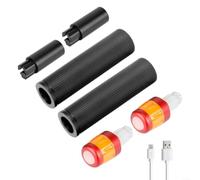 Cubierta de agarre de la manija de la vespa con la luz del LED para Xiaomi (D)