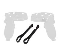 Cubierta de Agarre para el Mando del 2, Funda Protectora de Silicona con Correa Ajustable para los Nudillos, Agarre Antideslizante y Lavable para el Joystick del (Gris)