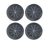 Cubierta de agujero de cable de escritorio para organizar y ocultar cables, cubierta redonda de PVC para agujeros de alambre de escritorio para un espacio de trabajo limpio y ordenado, se adapta a