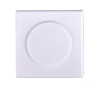 Cubierta de agujero de pared para tuberías construida para durar con material de polipropileno resistente, acabado suave para una experiencia de usuario segura y estética (blanco)