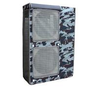 Cubierta de aire acondicionado central para exteriores, cubierta de camuflaje para unidad de aire acondicionado exterior, tela Oxford impermeable con red de ventilación, cobertura completa adecuada