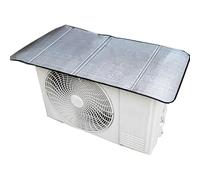 Cubierta de aire acondicionado, cubierta impermeable para unidades de aire acondicionado al aire libre, protección duradera y hermética, se adapta a 56 x 112 cm para defensa contra la intemperie