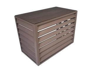 Cubierta de aire acondicionado, cubierta protectora de aluminio para condensador exterior, protección central de unidad de CA para todo tipo de clima
