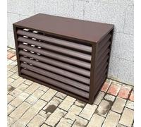 Cubierta de aire acondicionado exterior para todo tipo de clima para unidades centrales, protección de condensador duradera, ideal para uso en patio y jardín