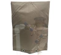 Cubierta de aislamiento anti-descarga impermeable - Protección de manguera exterior, escudo válvula de riego | contra robo calor congelación para sistemas de fontanería jardín, seguridad invernal