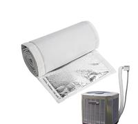 Cubierta de aislamiento de tubería de CA | Cubierta impermeable gruesa de 72 x 10,2 pulgadas - Manga de tubo aislada de 3 capas ampliamente aplicable para de aire acondicionado, protección