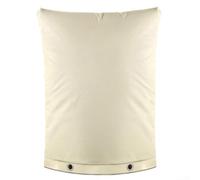 Cubierta de aislamiento Oxford 600D con película de aluminio, resistente a la intemperie y al robo para protección contra la congelación del invierno del grifo (43 x 52 cm)