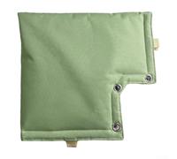 Cubierta de aislamiento para prevención de reflujo de 34 x 32 cm, protección térmica de 5 capas para sistemas de riego y válvulas de aspersión compatibles con interruptor de vacío a presión (verde)